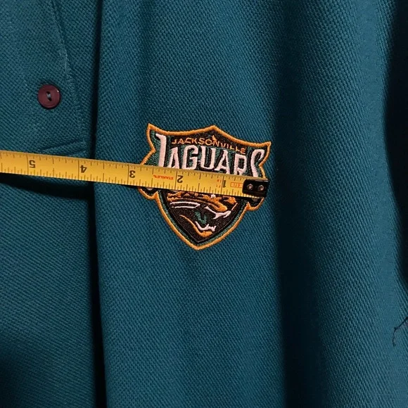 Jacksonville Teal Woman’s Jaguars Polo Sleeveless Top - Picture 5 of 9